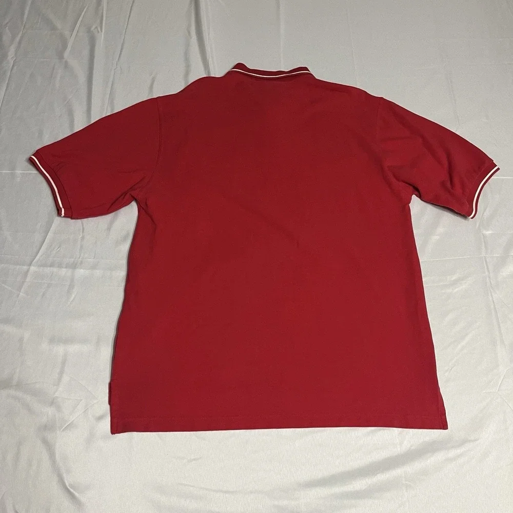 Vtg Nike Team St Louis Cardinals Polo Shirt Men's XL Fit Dry Red MLB Baseball - Picture 2 of 6